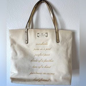 Kate Spade Bride tote bag